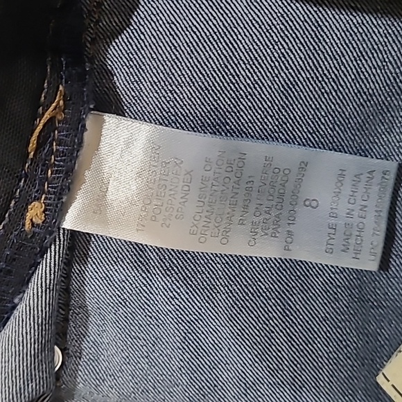 Democracy Womens Medium Wash Ab Technology Skinny Jeans Size 8 - Picture 5 of 6